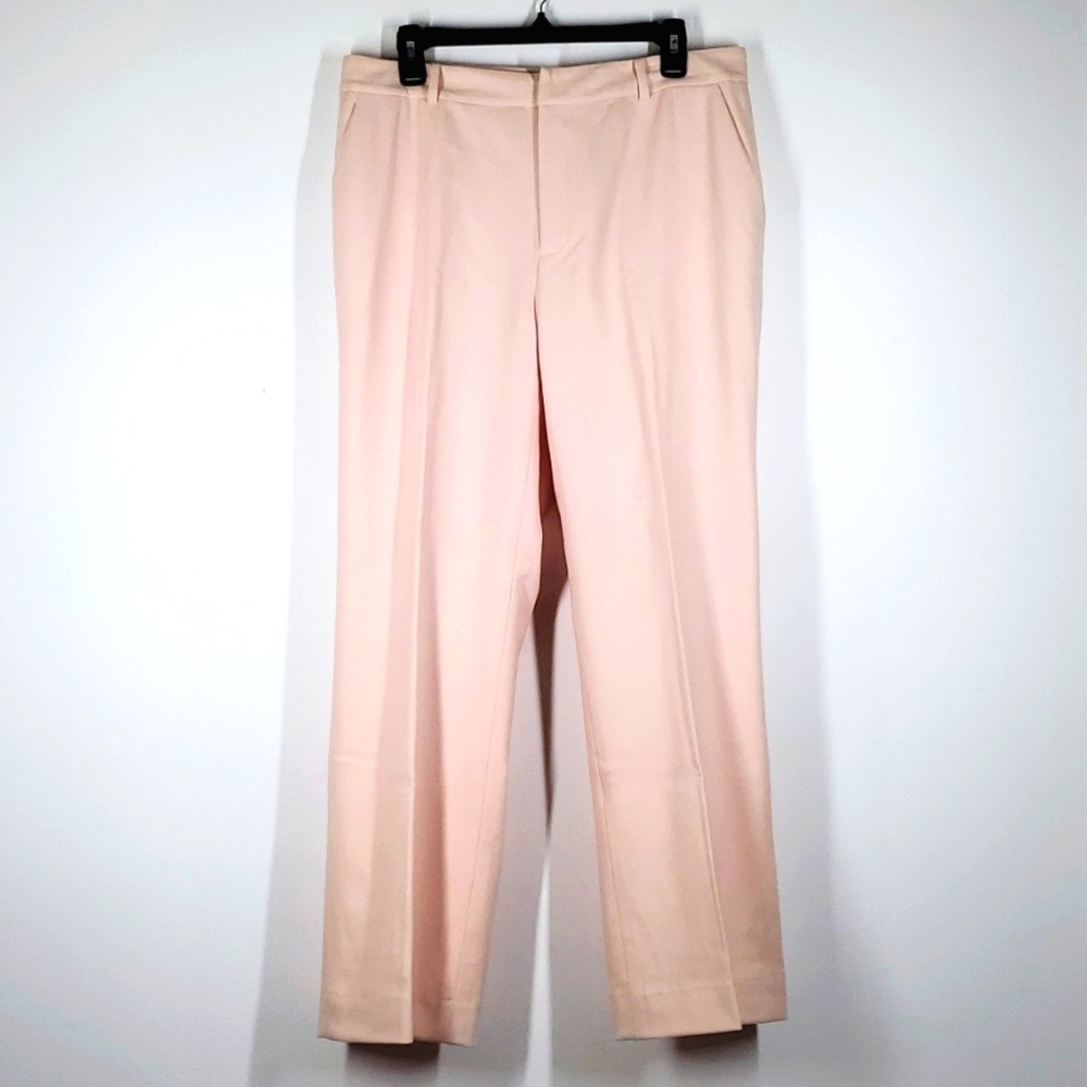 Lauren Ralph Lauren Pink Lambswool Trousers 12 NWT